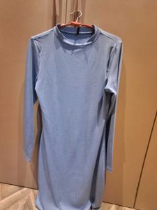 Lavender Long Sleeve Bodycon Dress