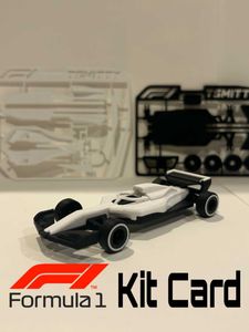 Formula 1 Kit Card - 3d printed duel color