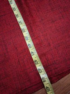 Maroon Textured Pathani Kurta
