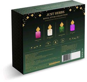 short perfume bottle just herbs