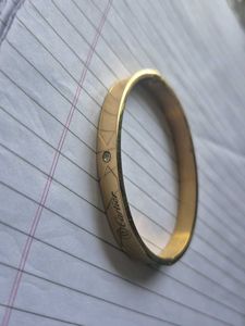 Gold Tone Bangle Bracelet
