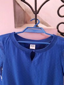 Blue vero moda top