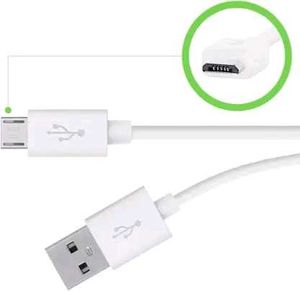 White Micro USB Cable