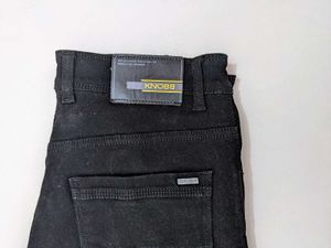 Men's Black Slim Fit Jeans (32)