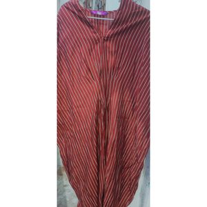 Striped Caftan Dress