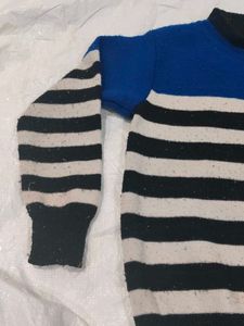Classic Striped Knit Sweater