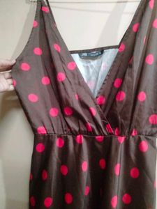 Chic Polka Dot Maxi Dress