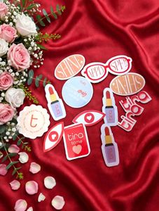 Tira pencil Total 9 box and stickers free