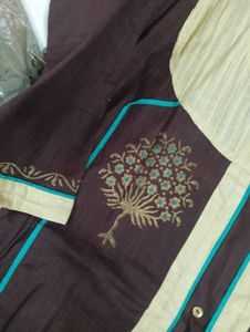 Bust 38 Elegant Embroidered Kurta