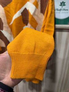 Puma Player’s Lounge Knit Graphic Sweater