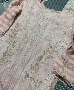 Elegant Chikankari Kurta Set