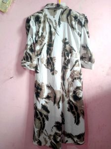 Stylish Tie-Dye Midi Dress