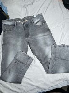 Jack & Jones Grey Denim Jeans