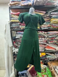 Stylish Emerald Green western set