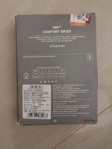 Cotton Underwear(2pcs) with Xtra Space for Package