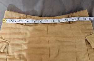 Khaki Cargo Mini Skirt