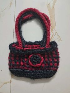 Handmade Knit Handbag