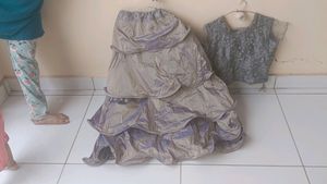 Grey Wedding Lehnga