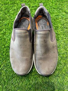 Men's Grey Slip-On Casual Shoes