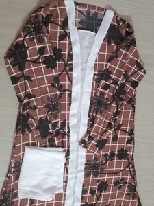 pack of 2 Elegant Printed Abaya with hijab