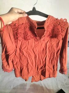 99  accept it  orange 🧡 top