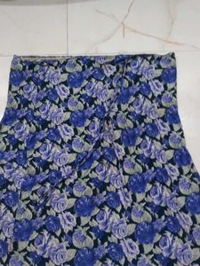 Floral Print Skirt