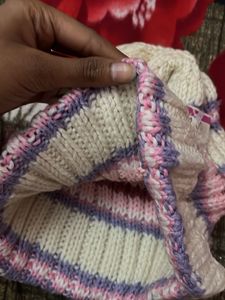 Striped Knit Beanie