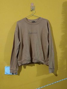 Cozy Brown Knit Sweater
