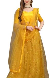 Stunning Yellow Lehenga Choli