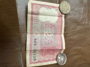 Lot of 5 Old Indian ₹2 Currency Notes – Original