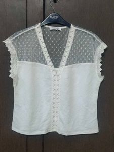 NEW ELEGANT 🤍 WHITE TOP