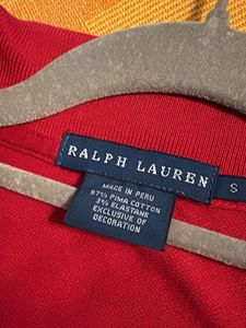 Ralph Lauren Red Polo Dress