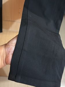 Black Straight Leg Pants