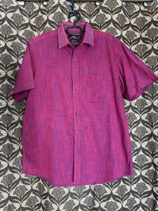 Men's Short Sleeve Button-Up Shirt