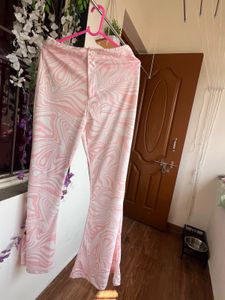 Pink Swirl Print Pants
