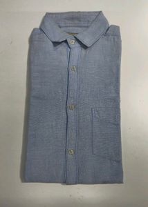 Light Blue Collared Button Down Shirt