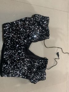 Sequence Black Blouse