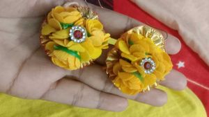 Haldi Jewellery Set