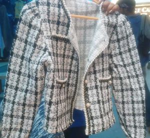 CLASSIC TWEED Plaid Jacket