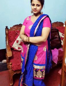 Vibrant Pink & Blue Indian Suit Set