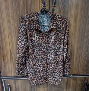 'Leopard Print Button-Down Shirt' 💫