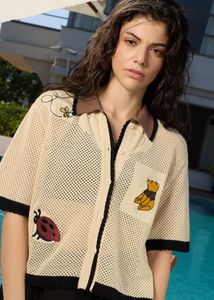 Winnie the Pooh & Ladybug Knit Top