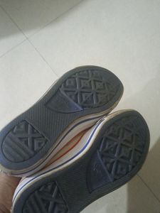 Converse White Canvas Shoes