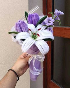 Handmade Pipe Cleaner Flower Bouquet