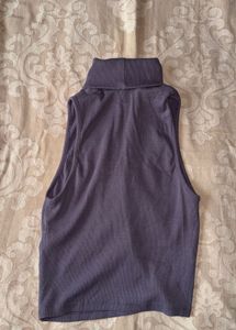 ZARA Sleeveless Turtleneck Top