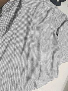 Men's Geometric Print Button-Up Shirt