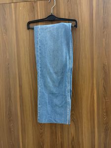 Zara light wash denim