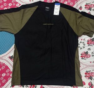 Men's Black &amp; Olive T-Shirt