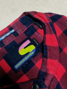Red &amp; Black Plaid Shirt