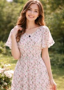 Floral Print Summer Dress